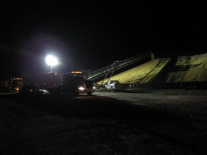 night @ the elevator 049_640x480 Elevator employees work around the clock to handle 2009's abundant crop!